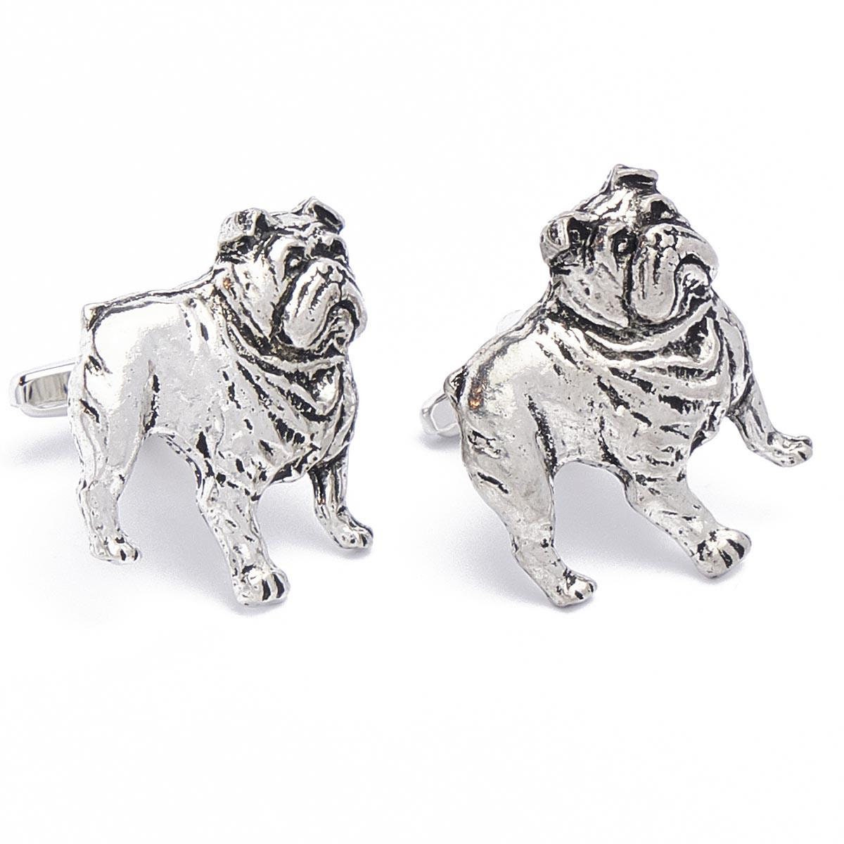 Cufflinks - Dogs Bulldog English Bulldog UK Made