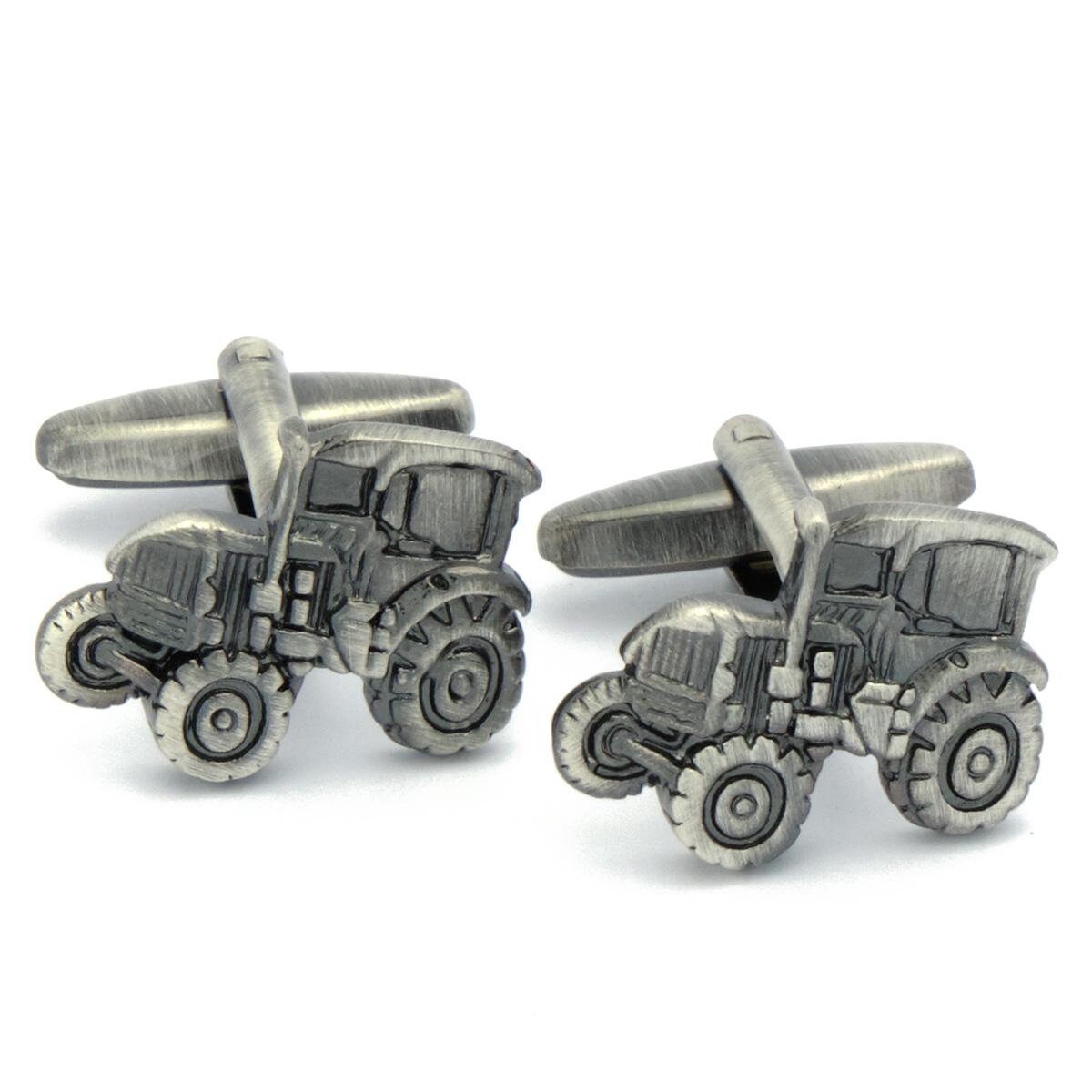 Cufflinks - Tractor Tractor Farmer Detailed