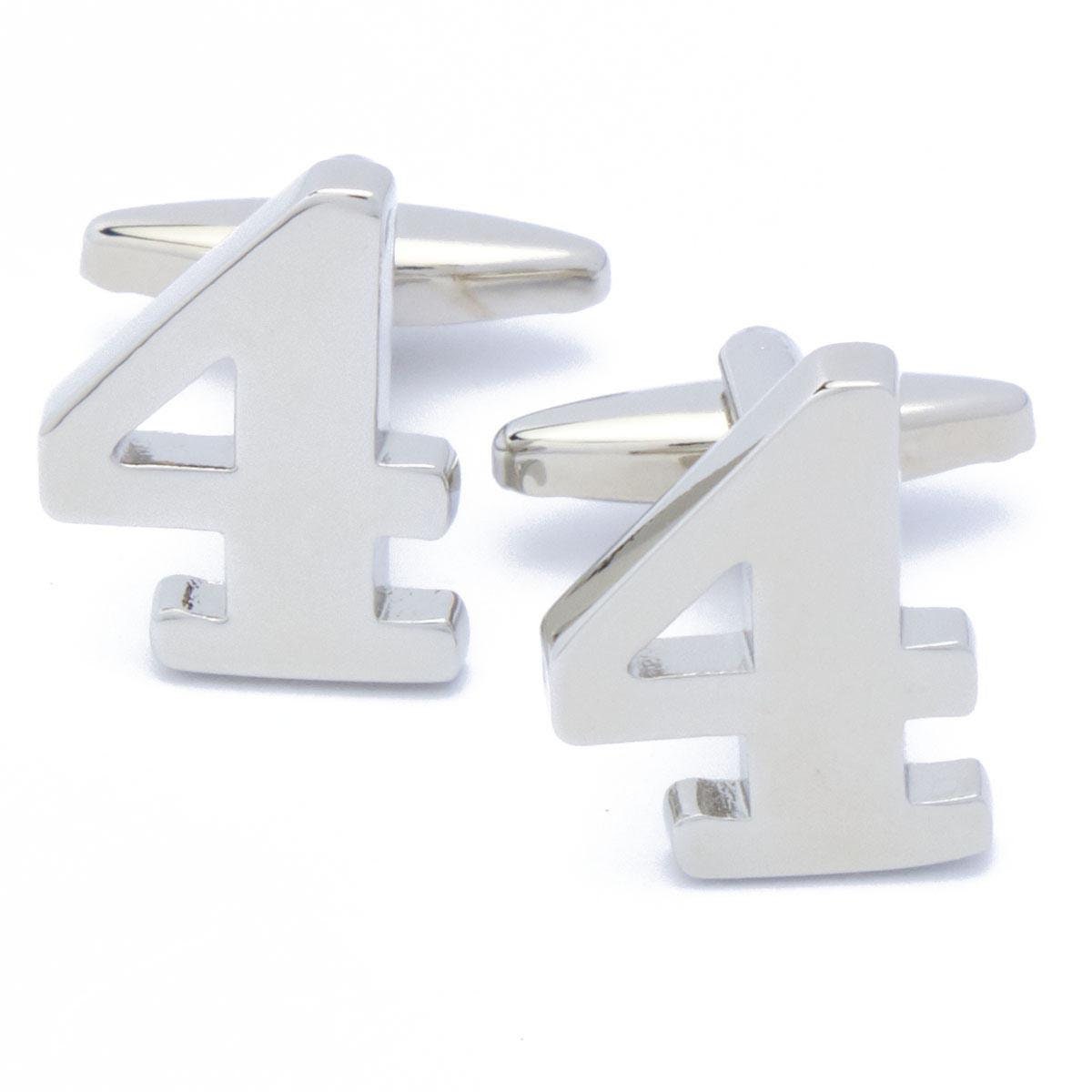 Cufflinks - Number 4 Four