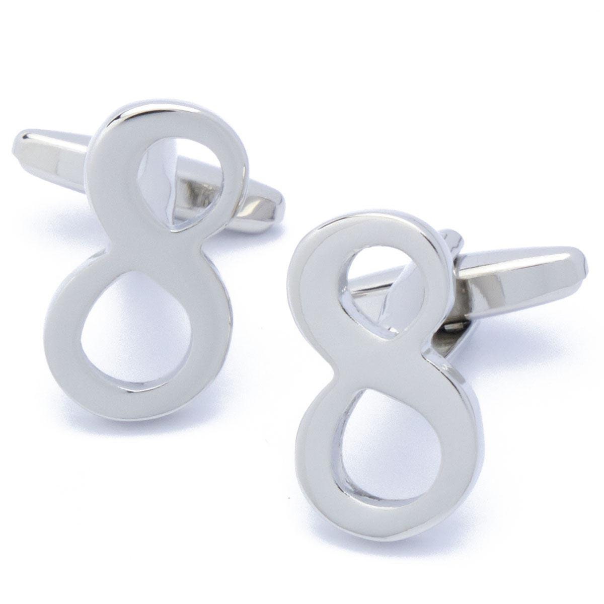 Cufflinks - Number 8 Eight