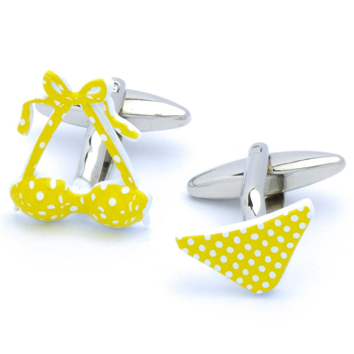 Cufflinks - Yellow Binini