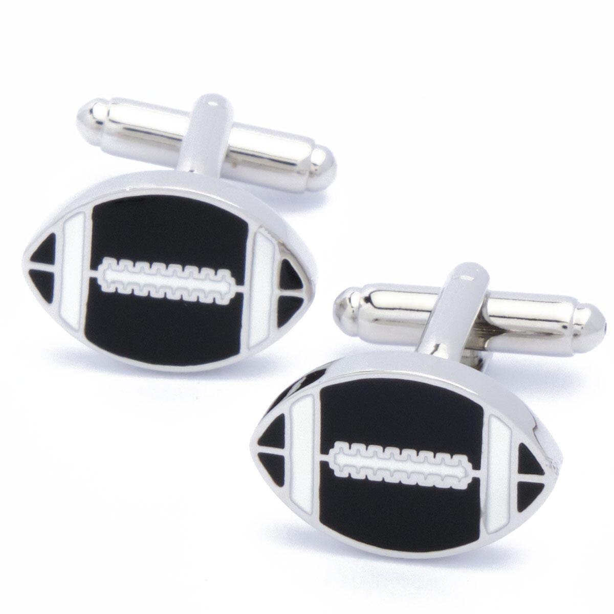Cufflinks - American Football Rugby Ball