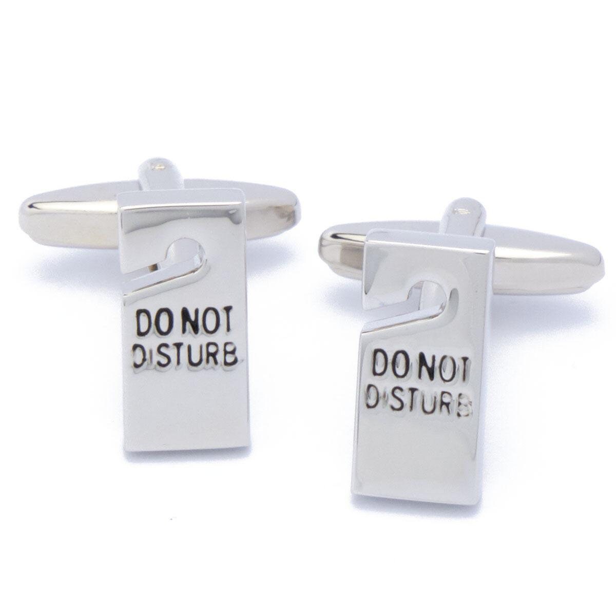 Cufflinks - Door hanger Hotel Do Not Disturb
