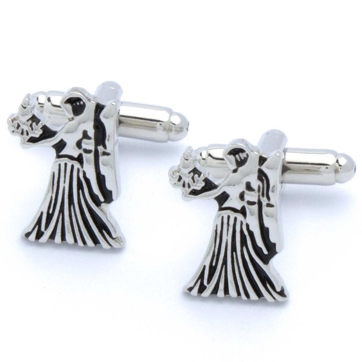Cufflinks - Zodiac Sign Virgo Silver Black