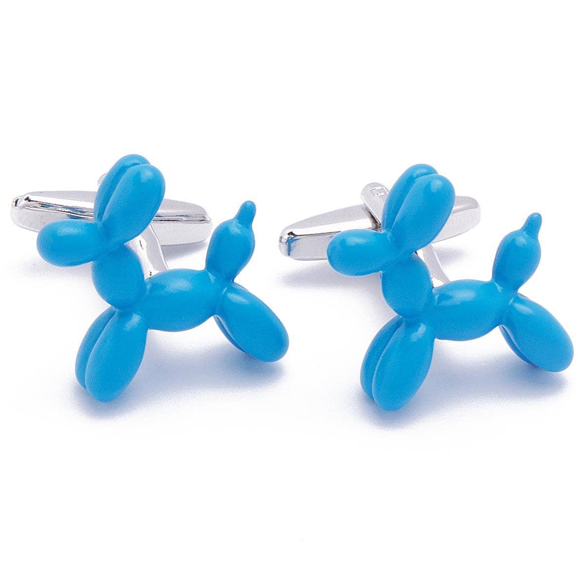 Cufflinks - Dog Balloon Dog Blue