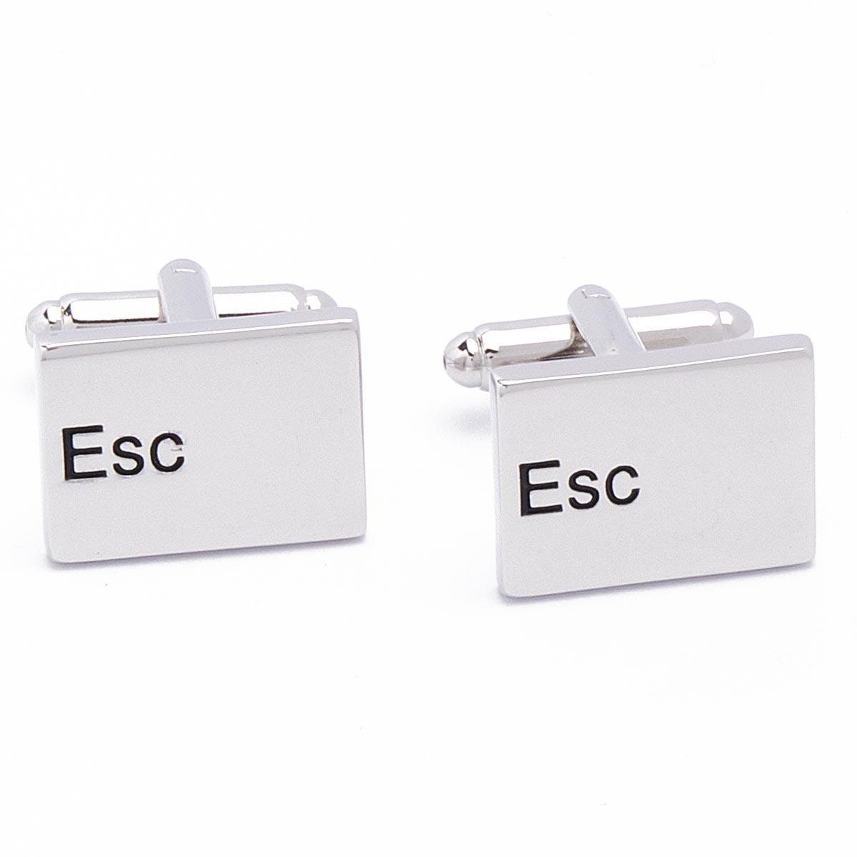 Cufflinks - Computer keys Esc
