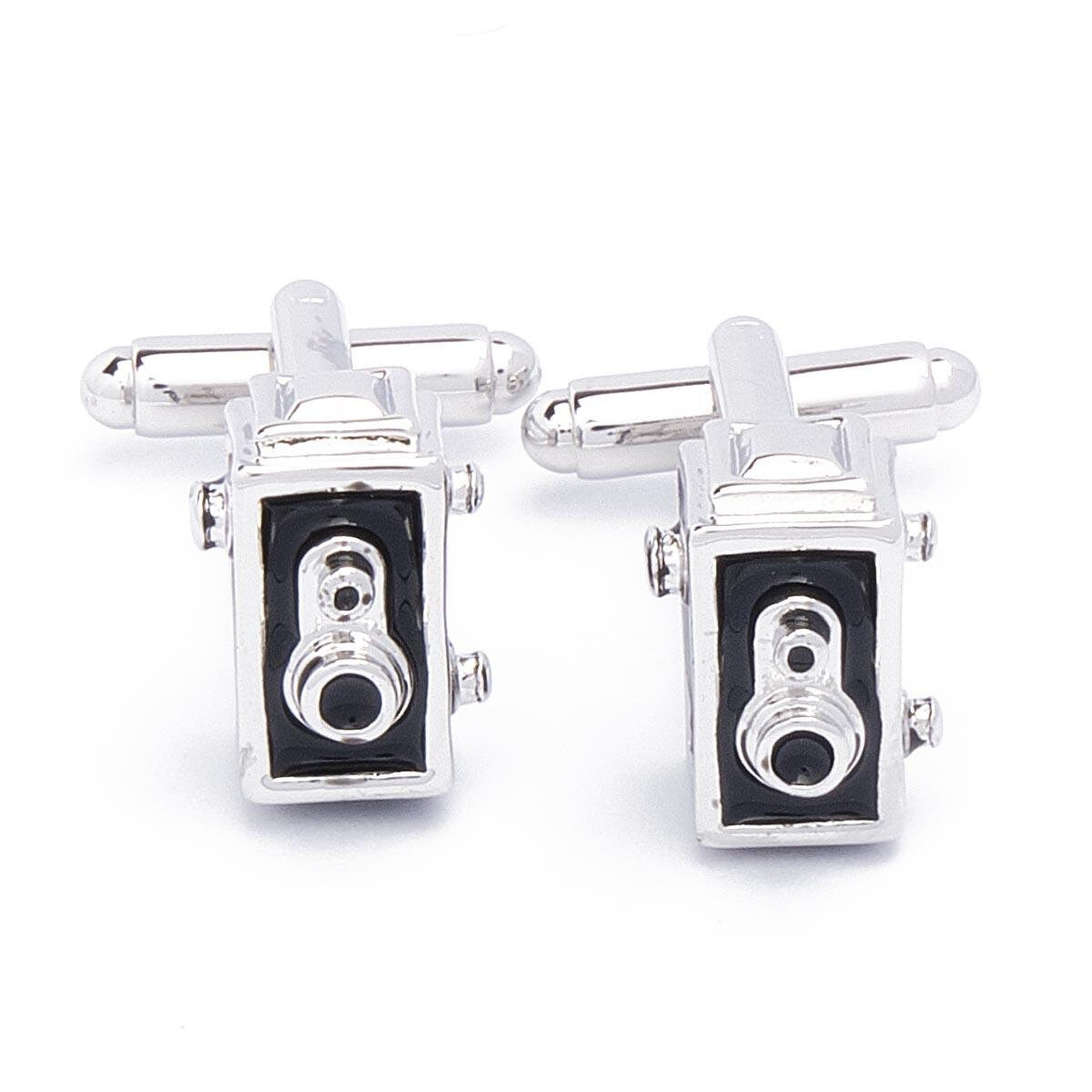 Cufflinks - Photo camera Camera Antique Old Black