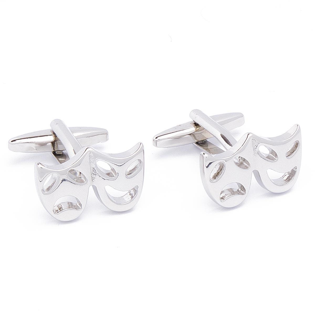 Cufflinks - Theatre Theme Laughing and Crying Image