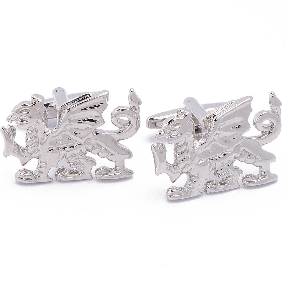 Cufflinks - Kirin Silver