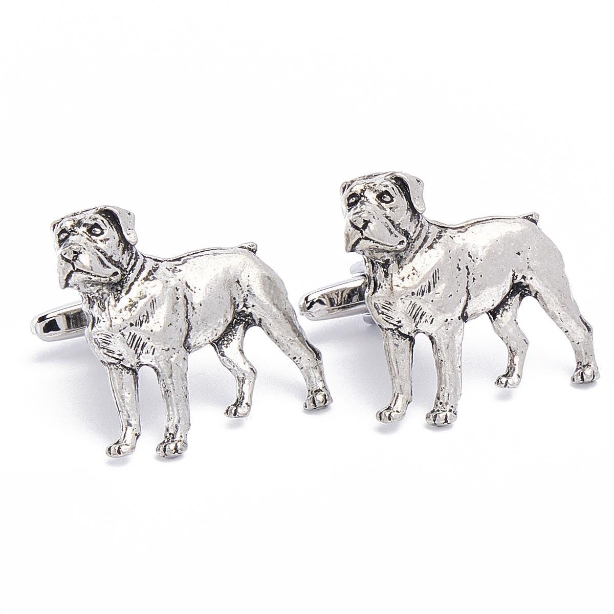 Cufflinks - Dogs Rottweiler Dog UK Made