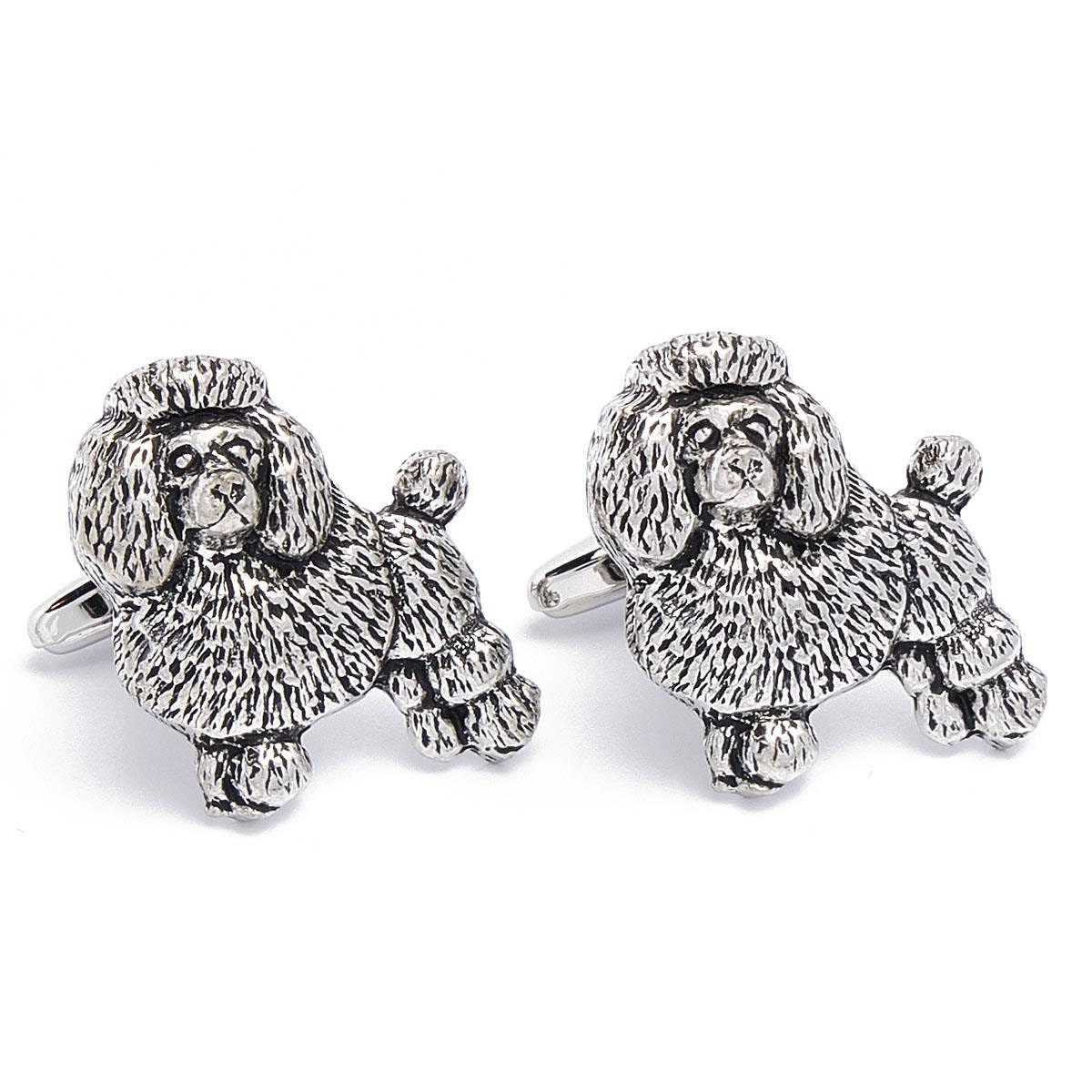 Cufflinks - Dogs Poodle Poodle Dog UK Made