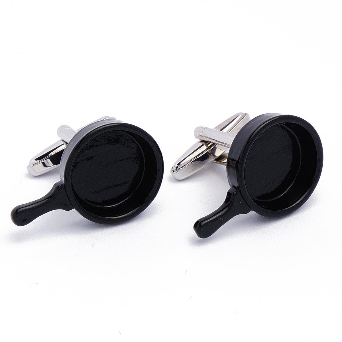Cufflinks - Frying Pan Cooking Saucepan