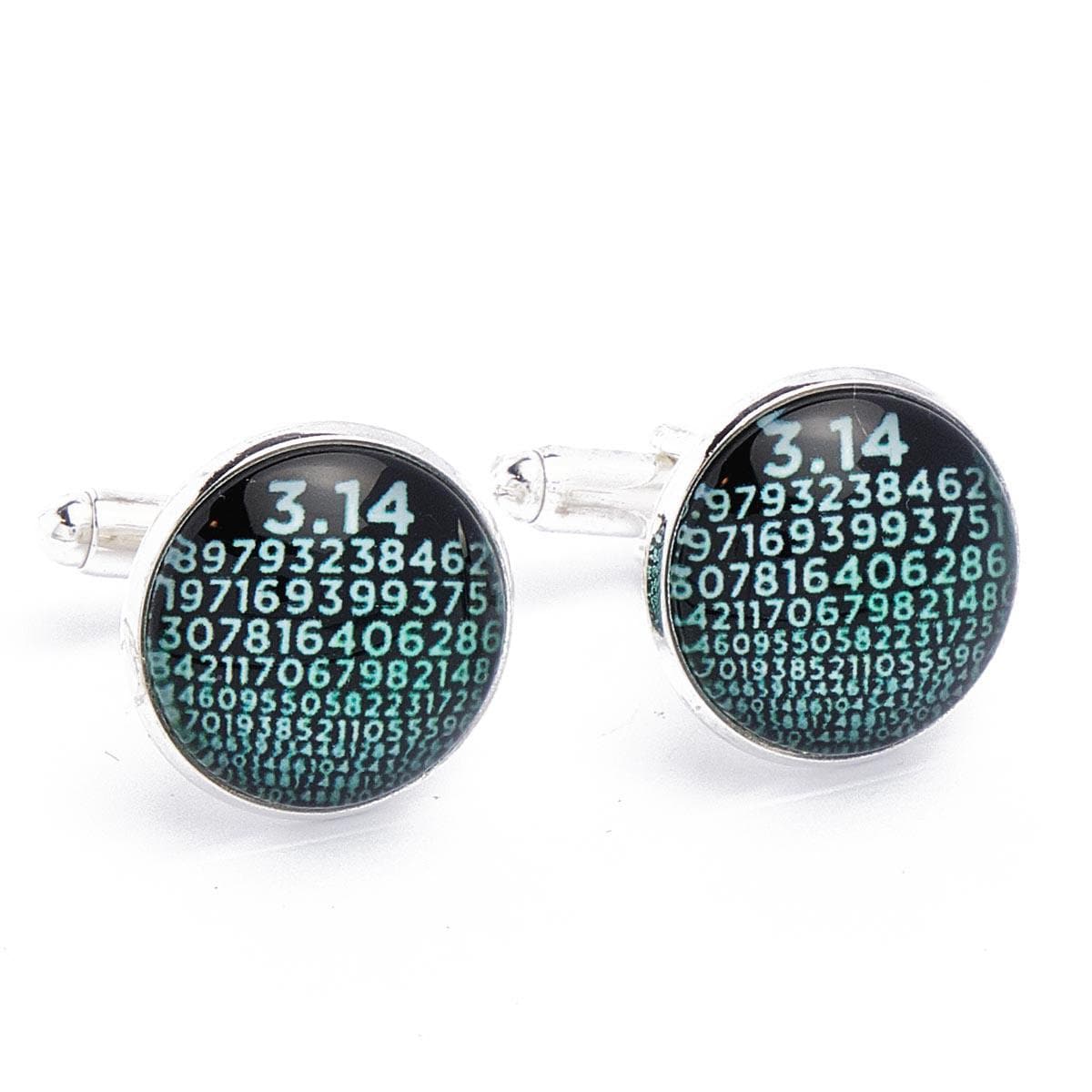 Cufflinks - Pi Digit 3.14 Detailed Precise