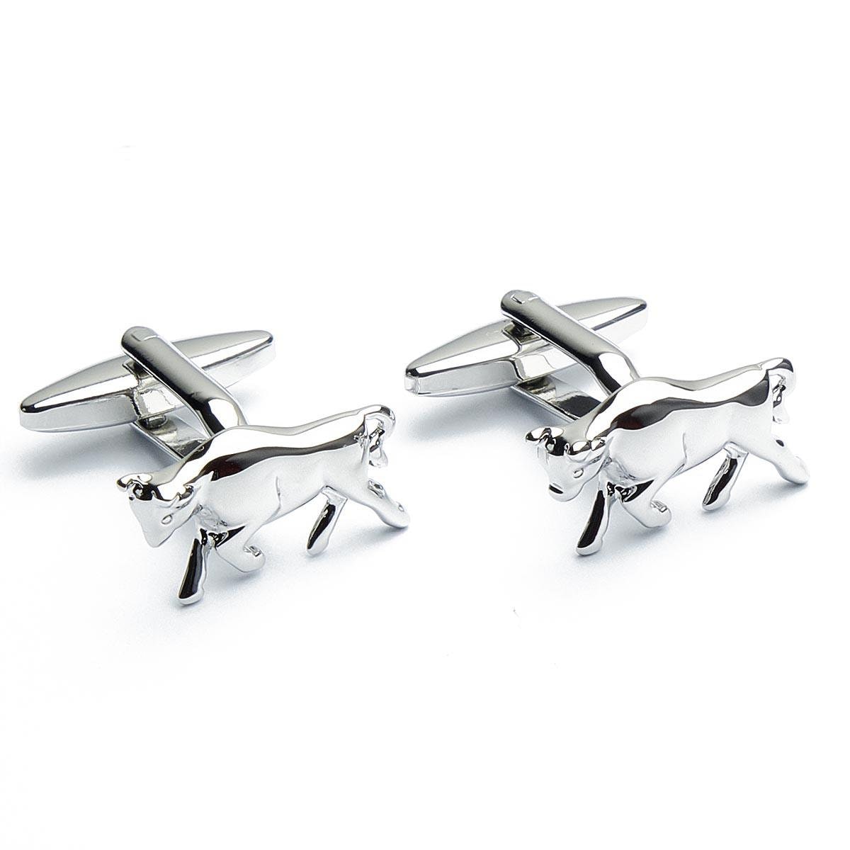 Cufflinks - Taurus Bulls High Detail