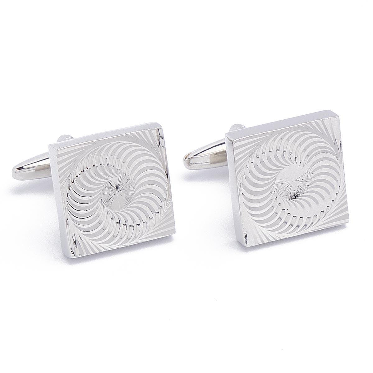 Cufflinks - Whirlwind Whirlpool Classic Square
