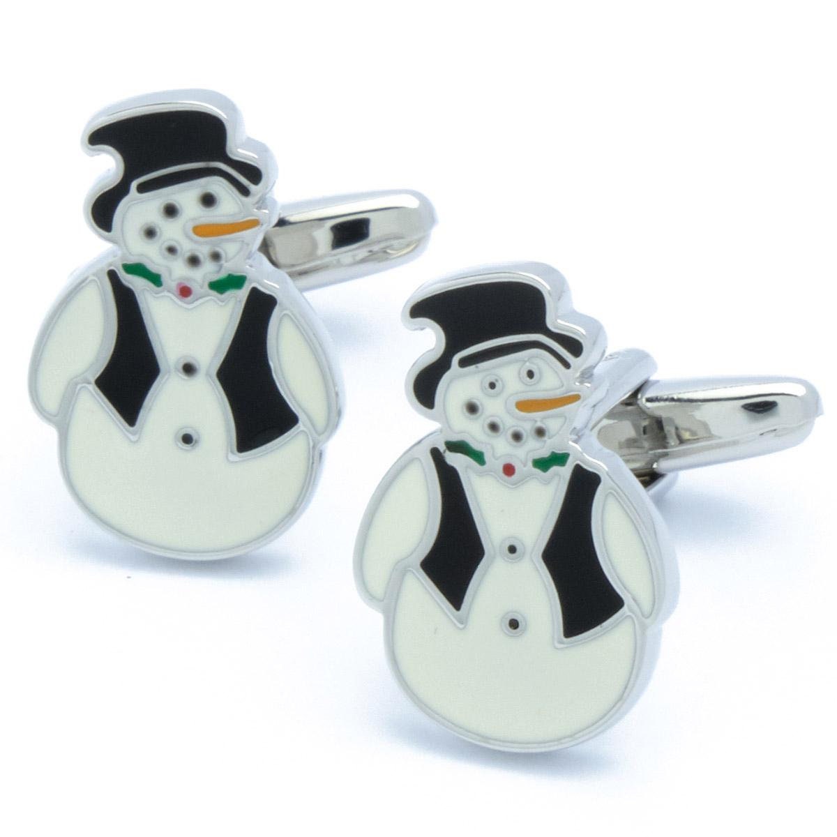 Cufflinks - Snowman Christmas Winter