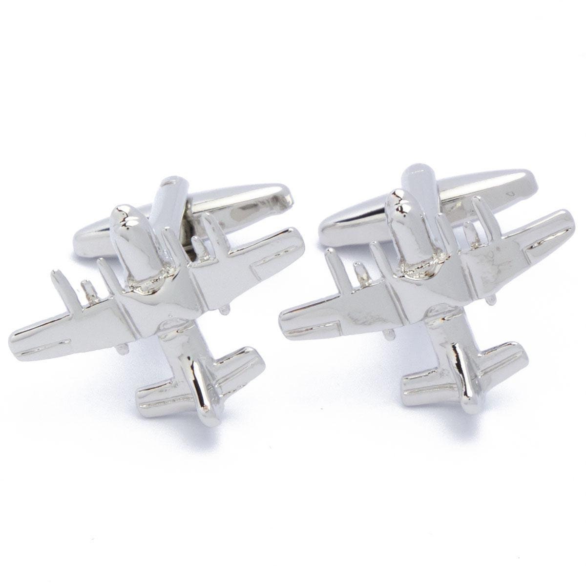 Cufflinks - Aircraft with Two Propellers Engines