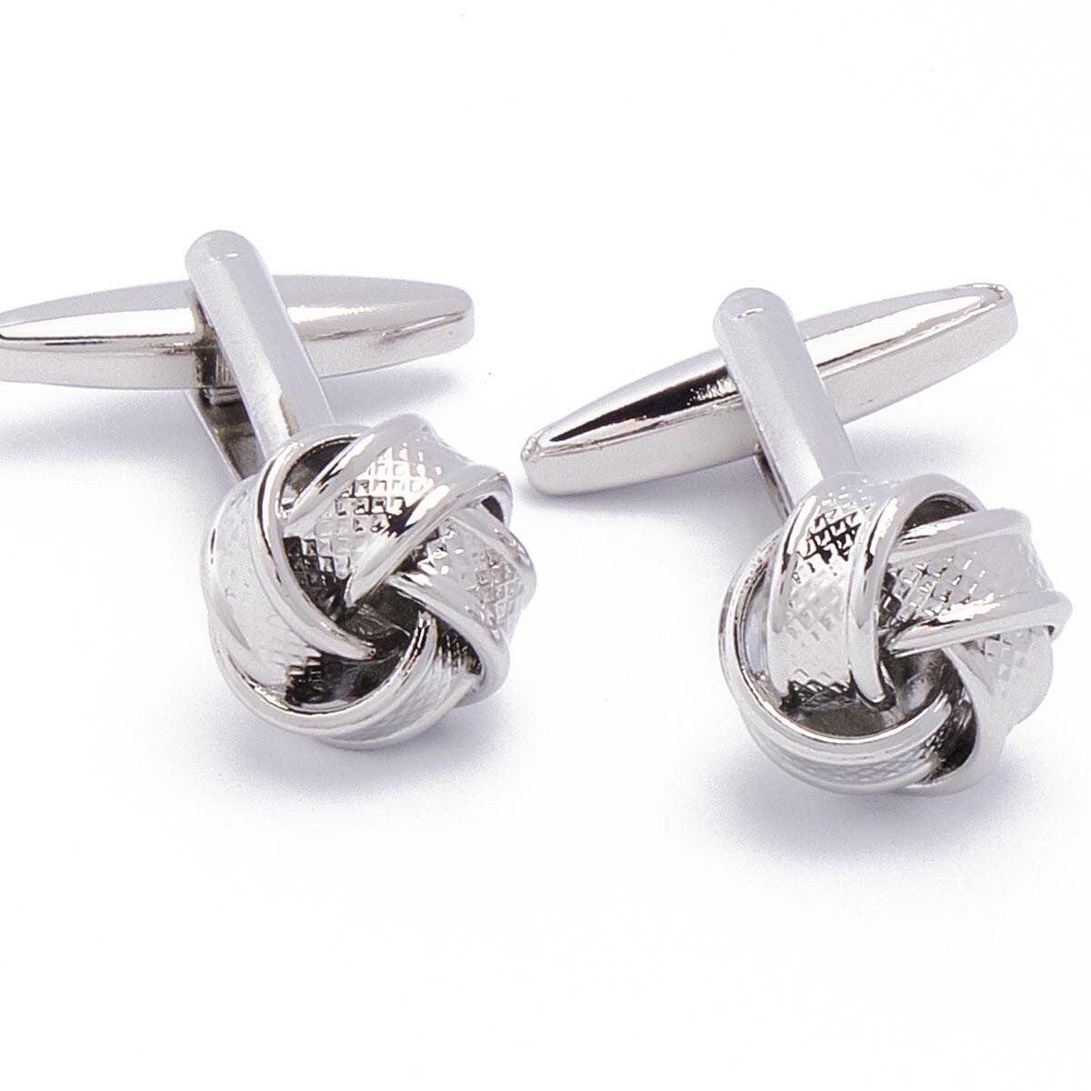 Cufflinks - Button Wide Band with Profile