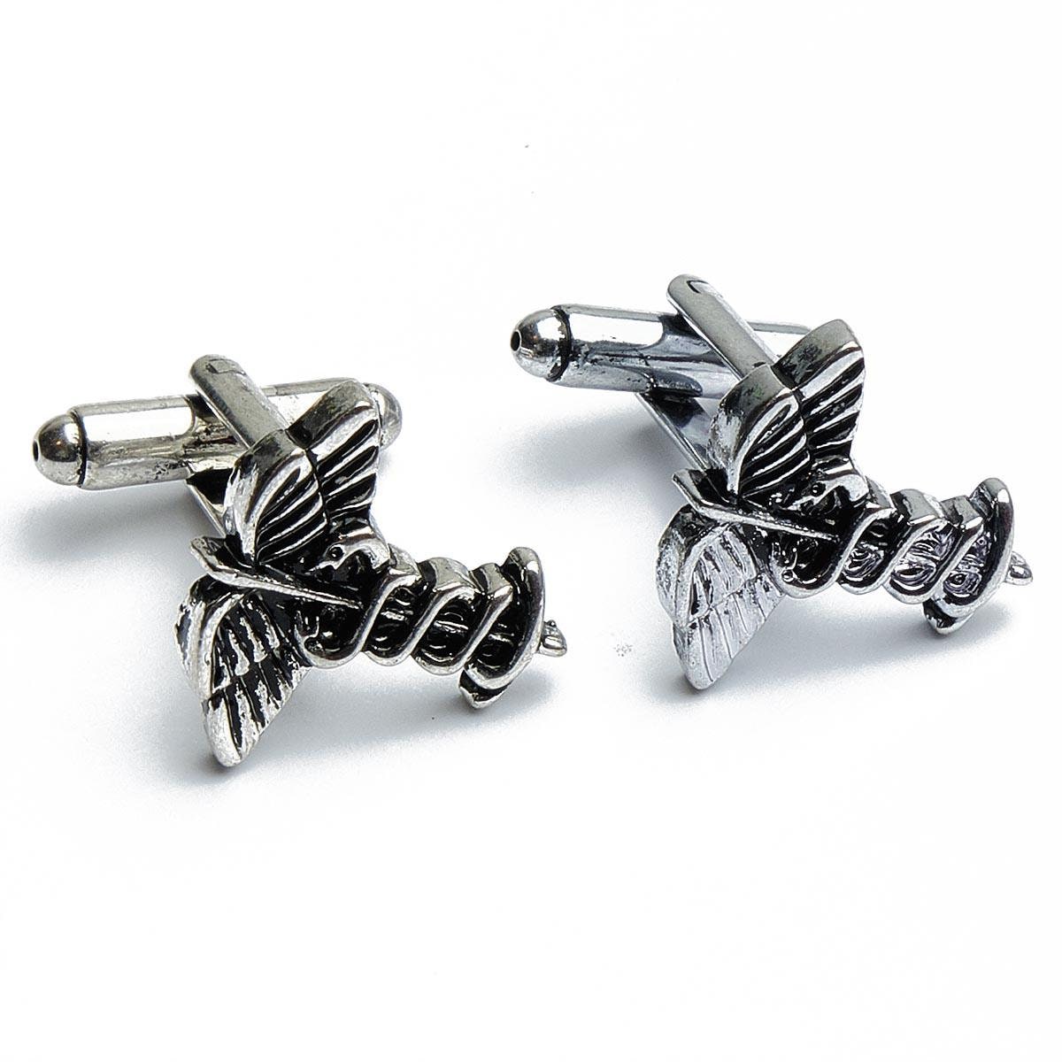 Cufflinks - Medical Snake Doctor esculaap