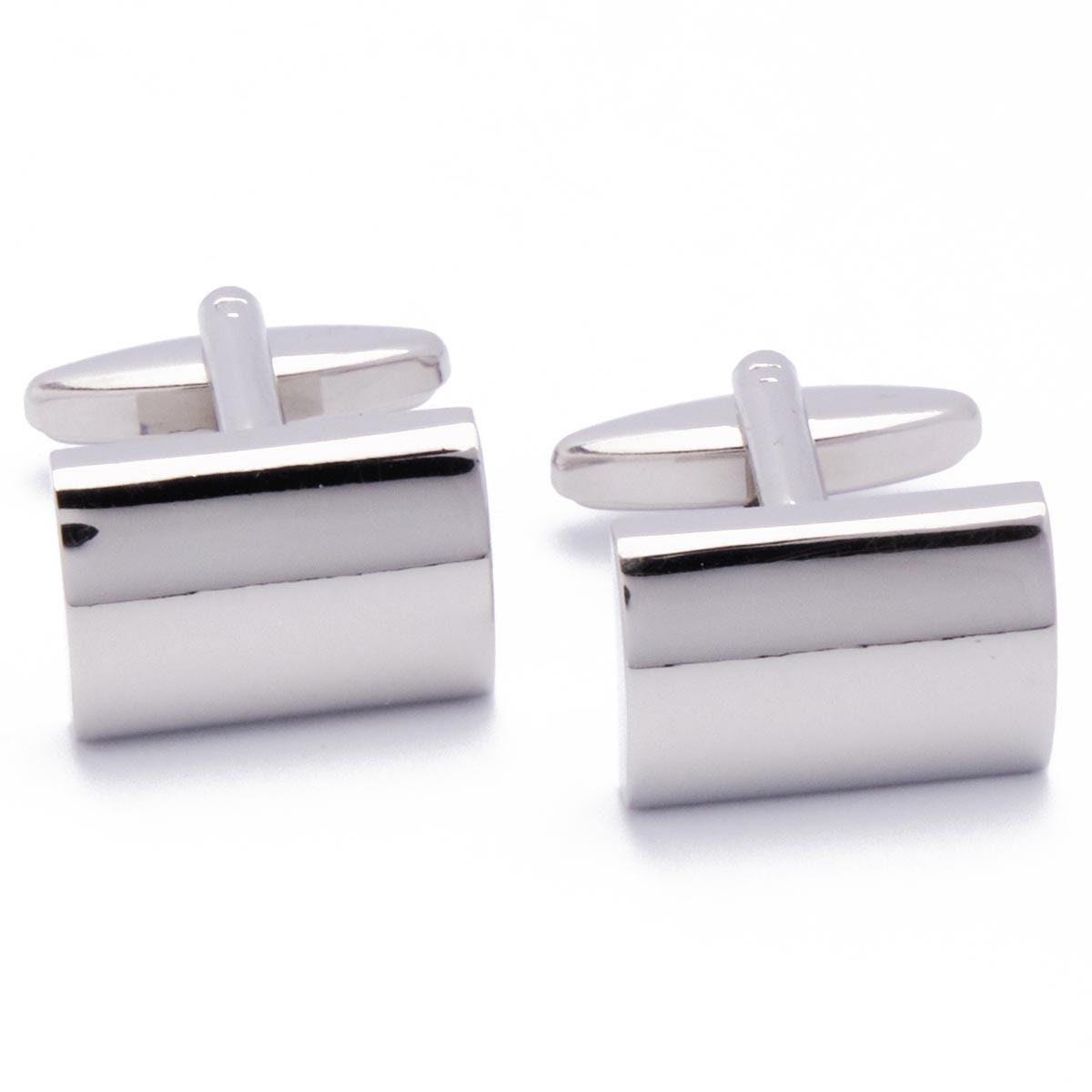 Cufflinks - Design Hemisphere Silver