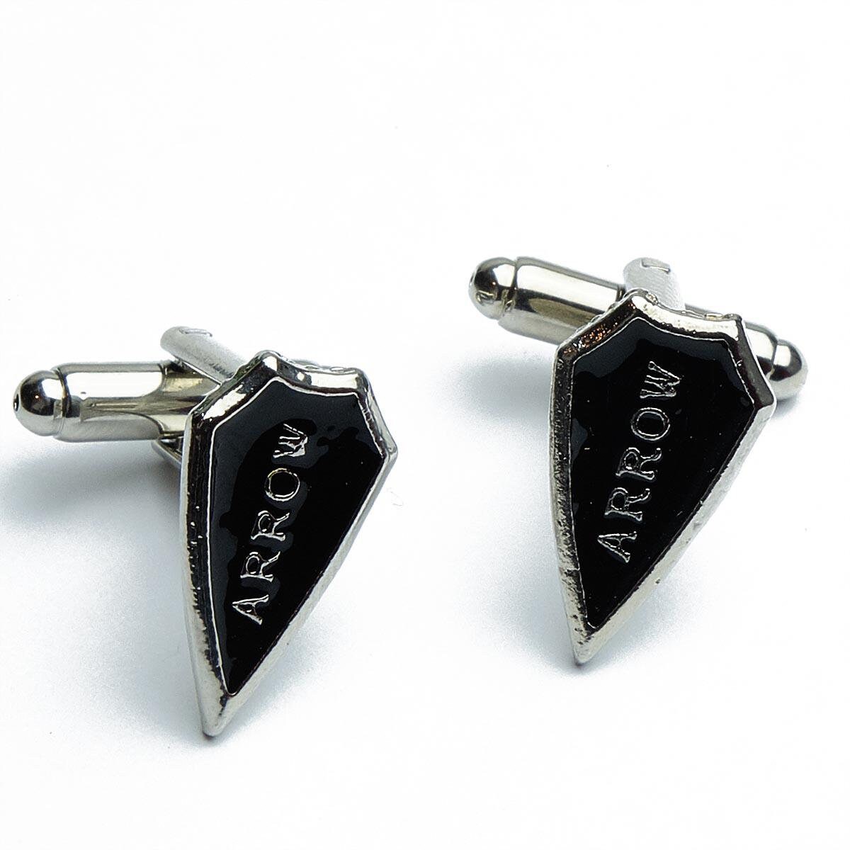 Cufflinks - Arrow Arrow Arrow Black