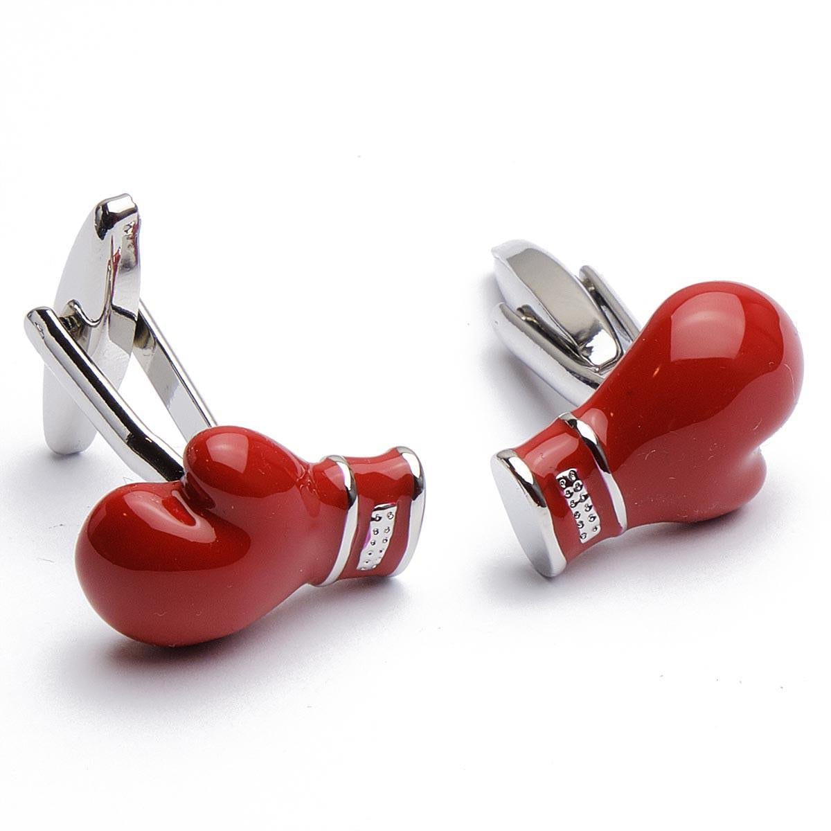 Cufflinks - Boxing Gloves Red Boxing Martial Arts
