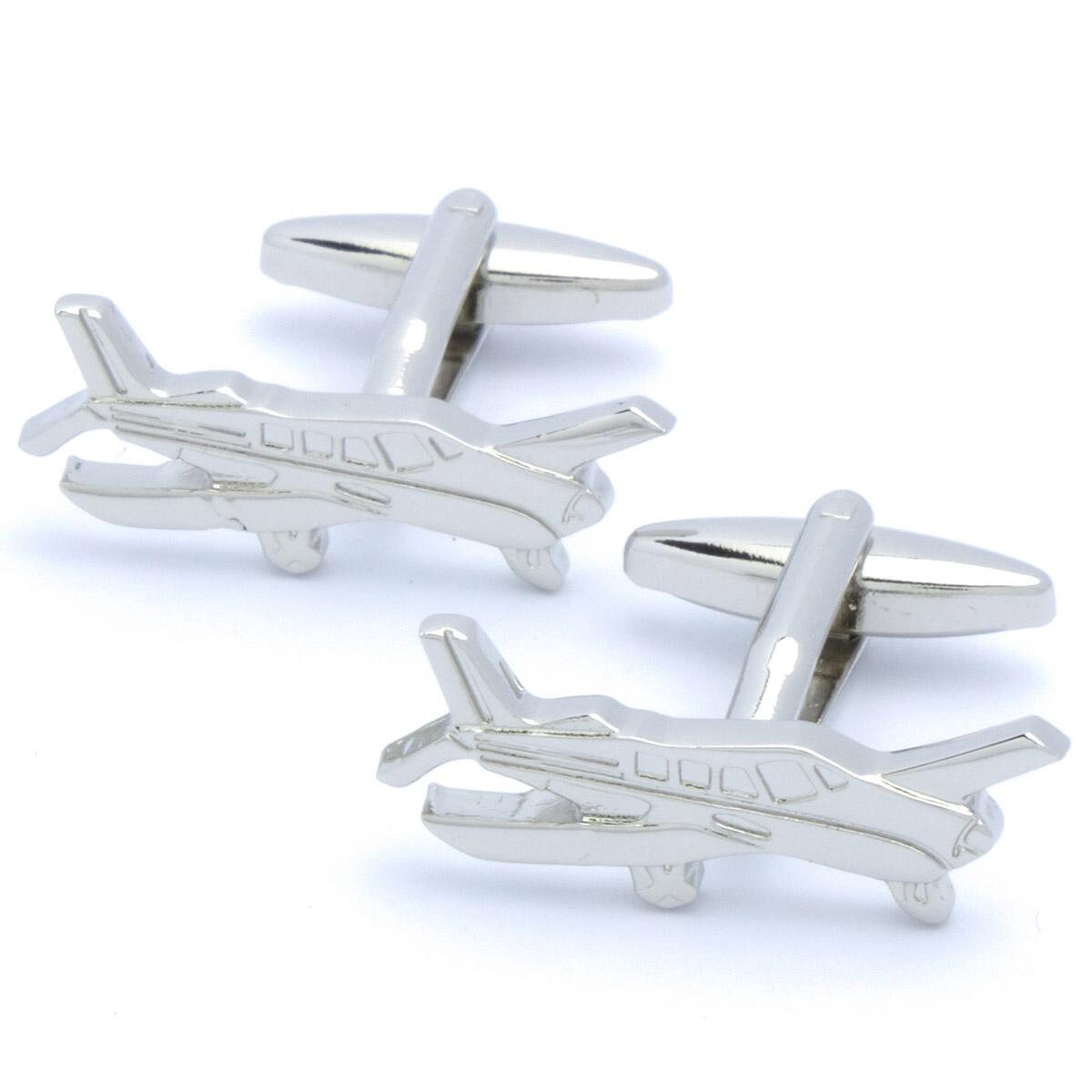 Cufflinks - Airplane Sport Plane Piper