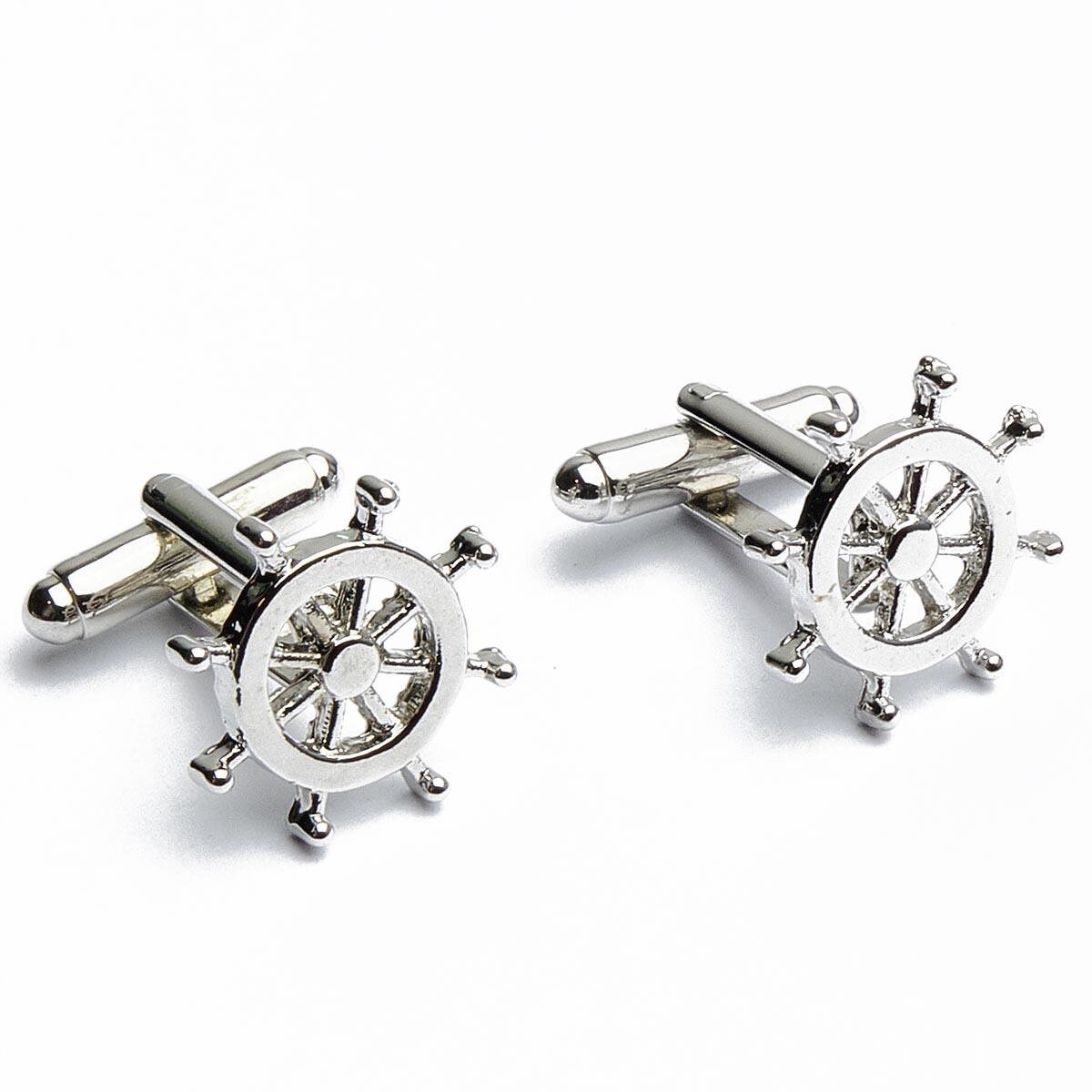 Cufflinks - Rudder Boat Sailing