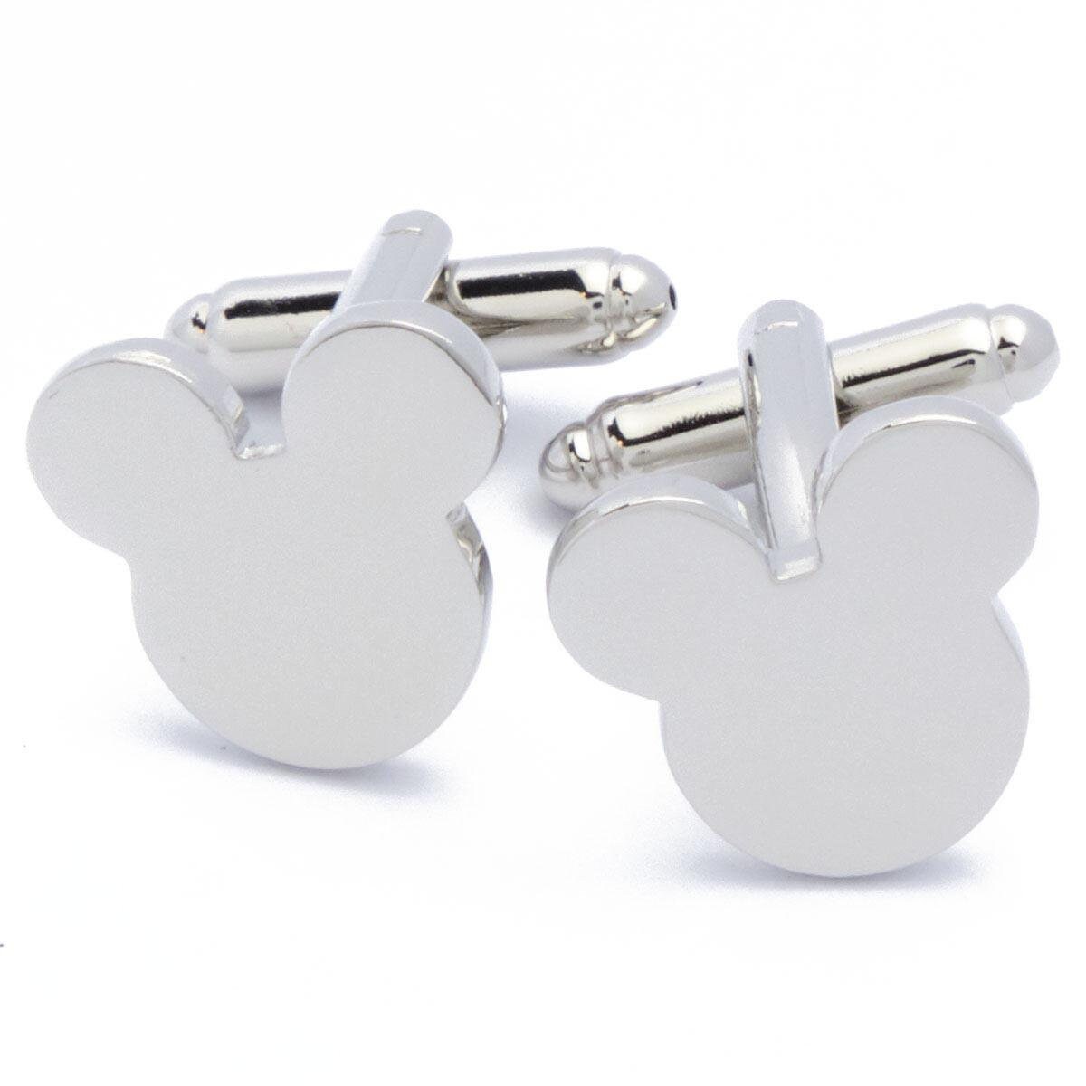 Cufflinks - Mouse Mouse Ears Silver