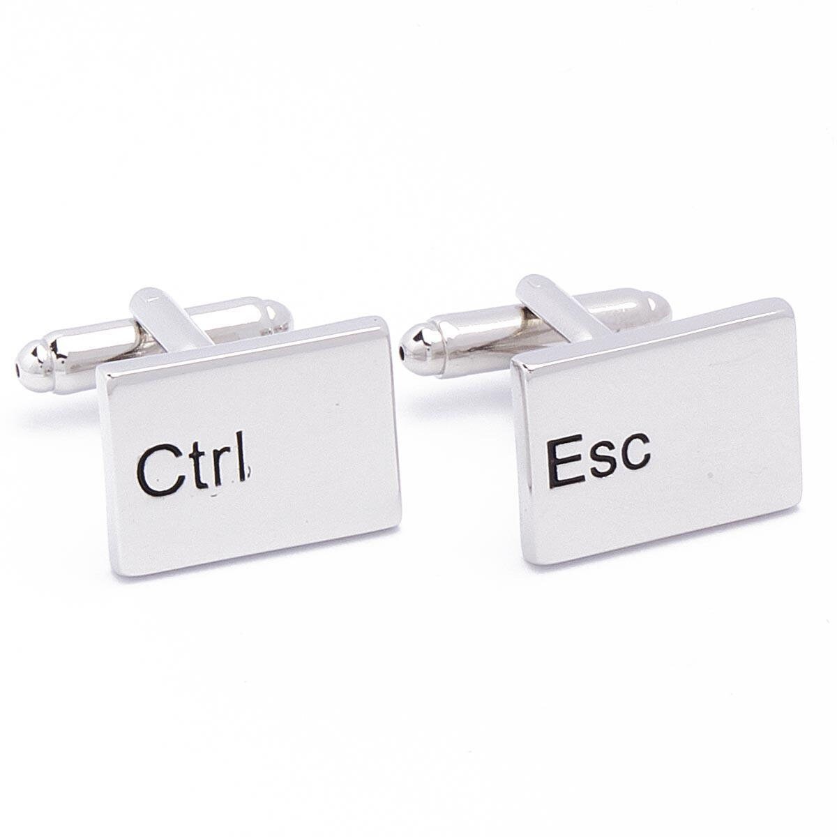 Cufflinks - Computer keys Ctrl and Esc