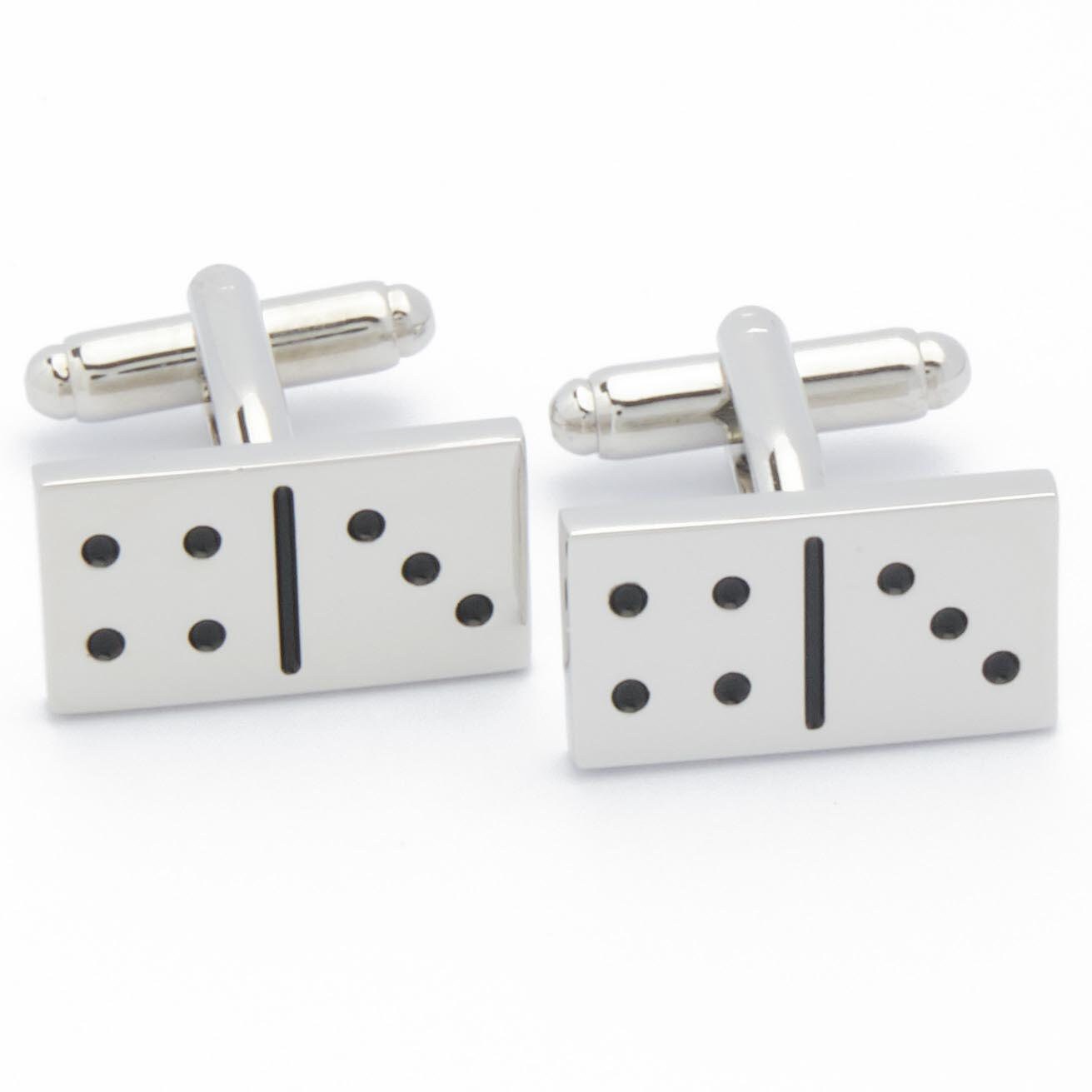 Cufflinks - Domino Domino Silver