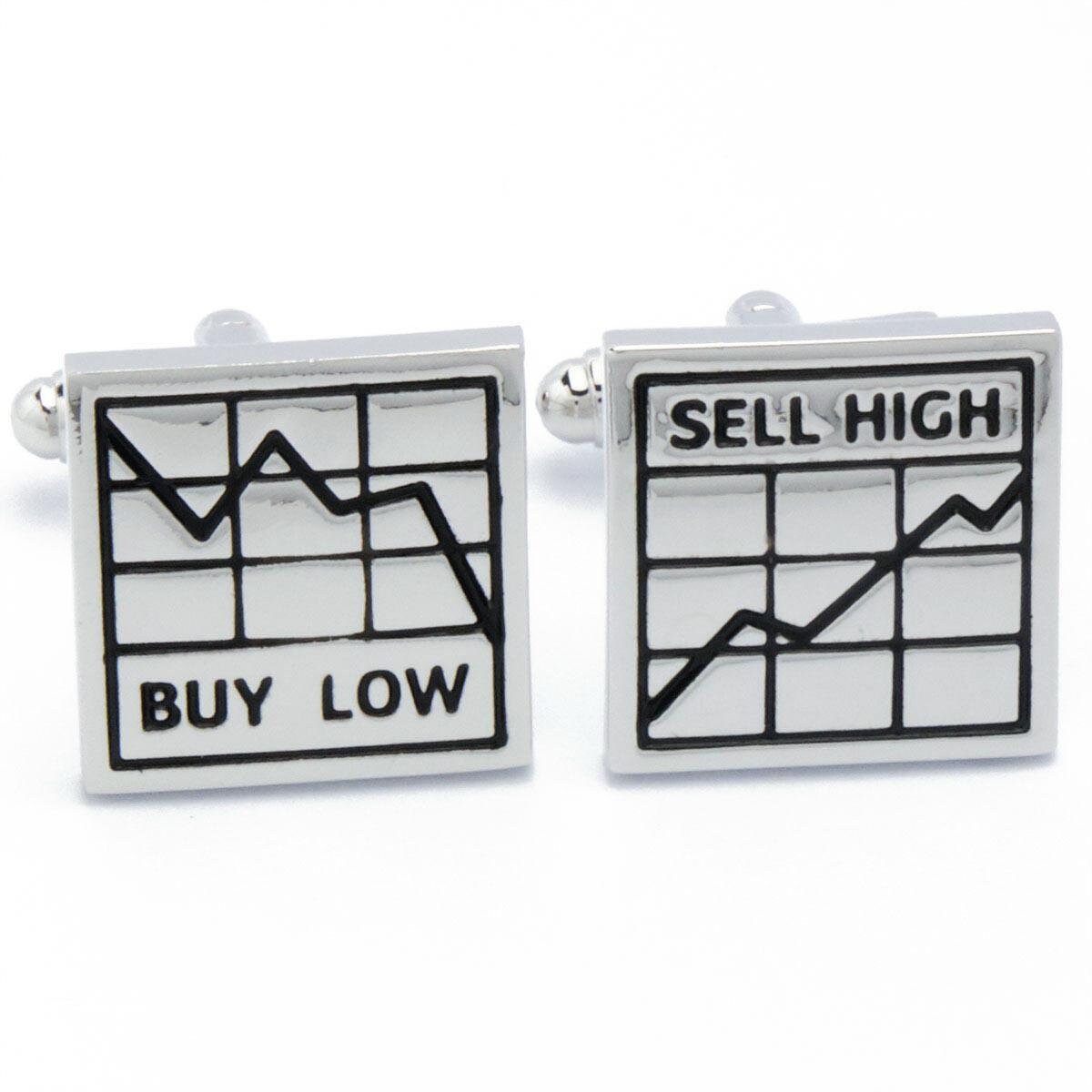 Cufflinks - Stock Exchange Investing Buy Low Sell High