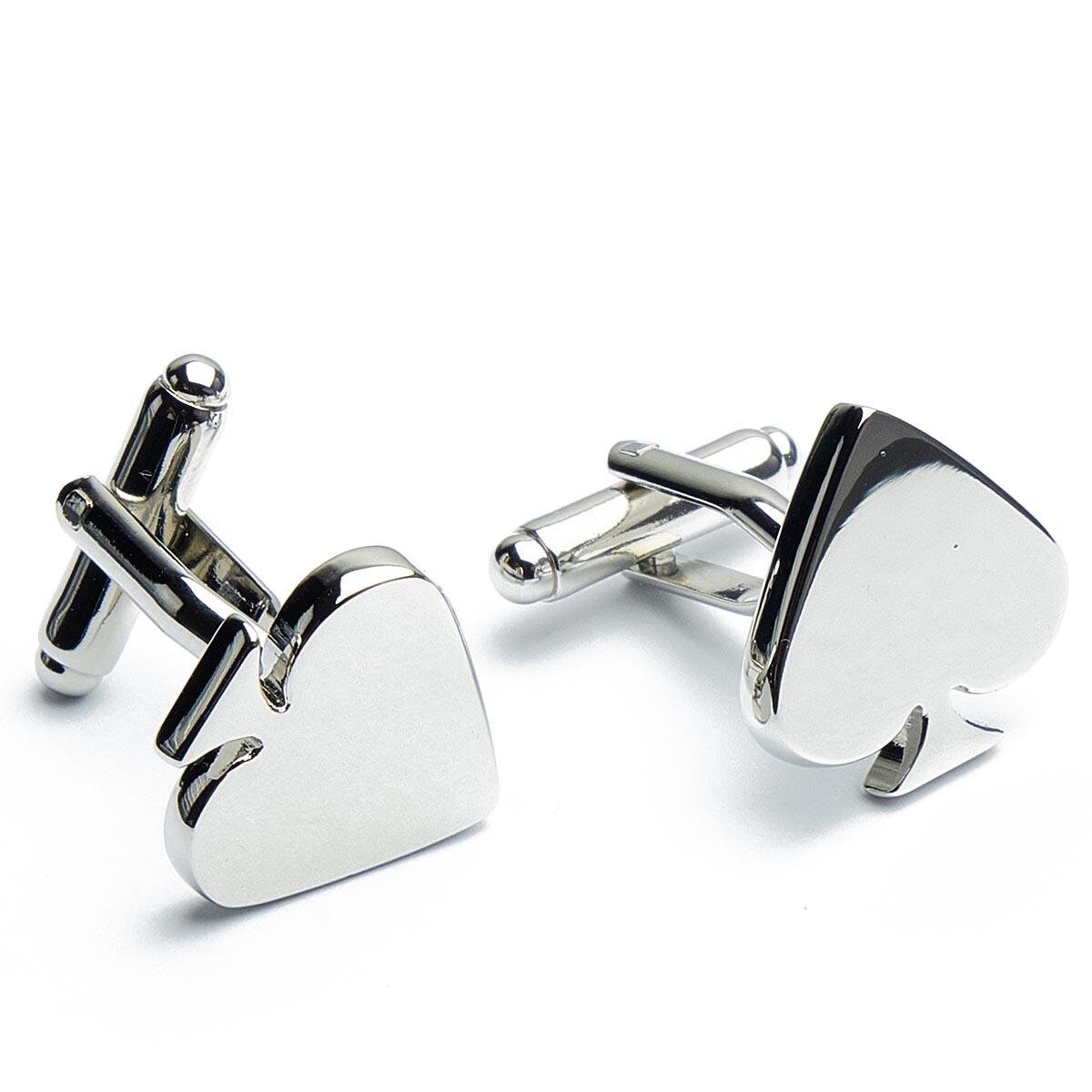 Cufflinks - Spades Map Logo