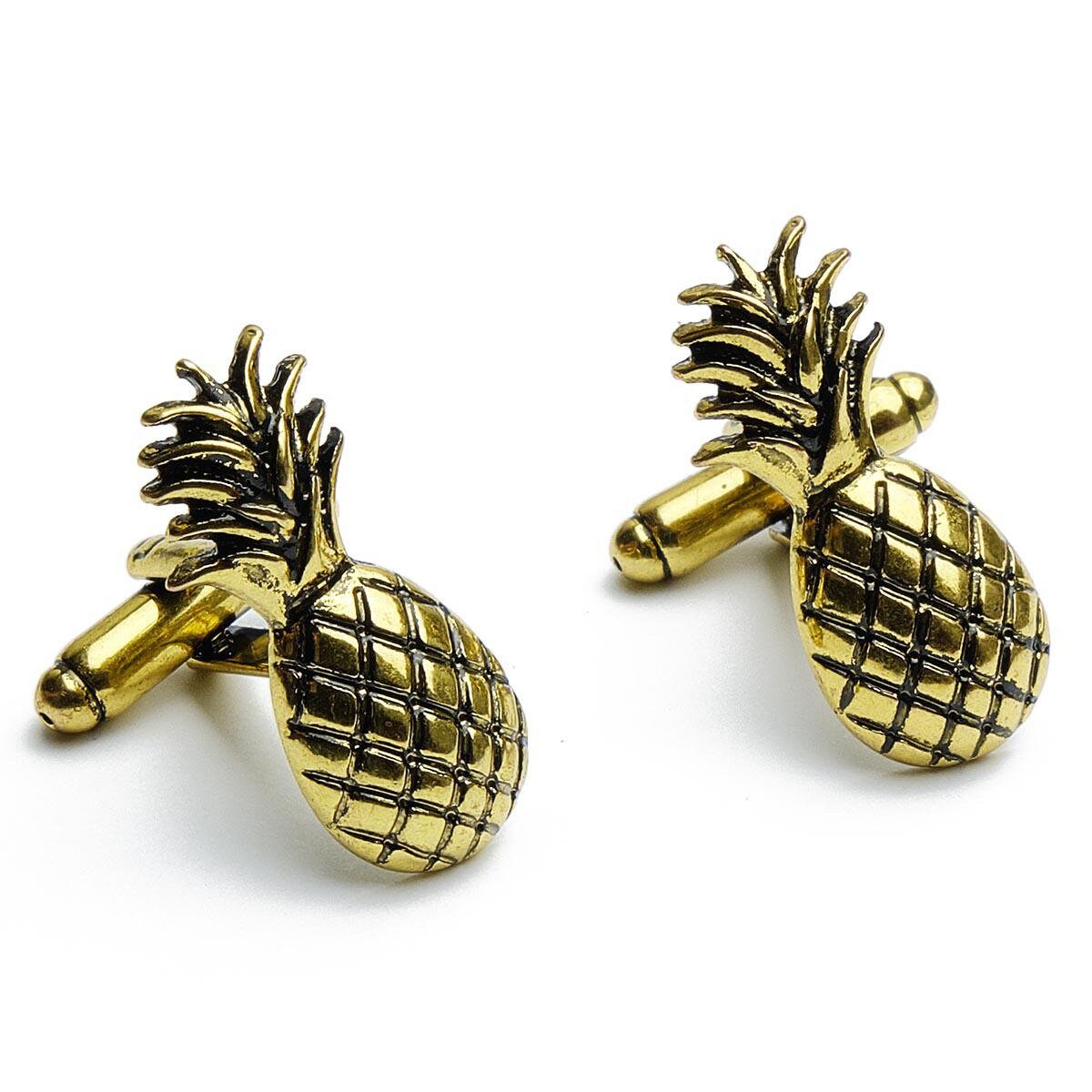 Cufflinks - Pineapple Pineapple Gold