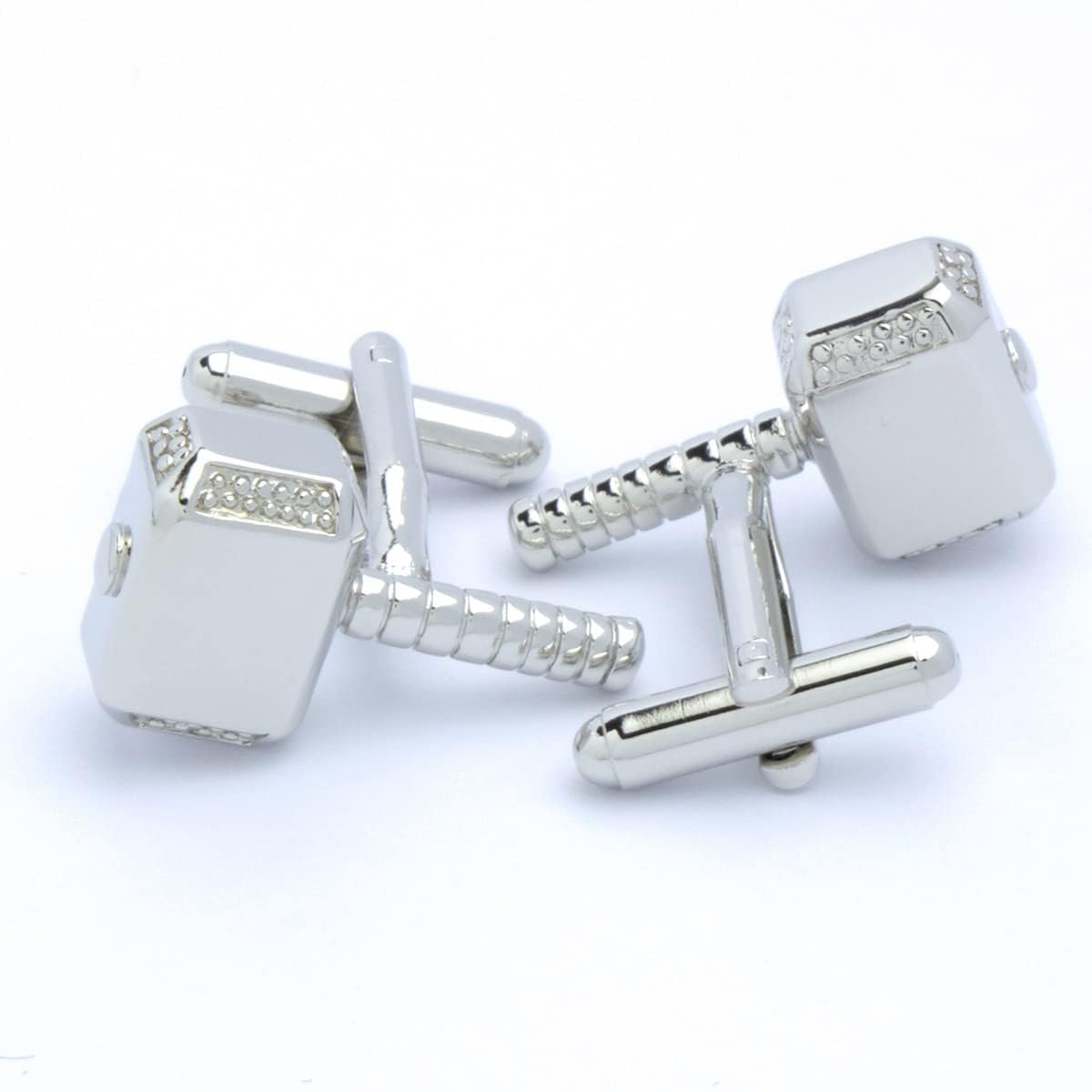 Manchetknopen - Hamer Moker Zilver