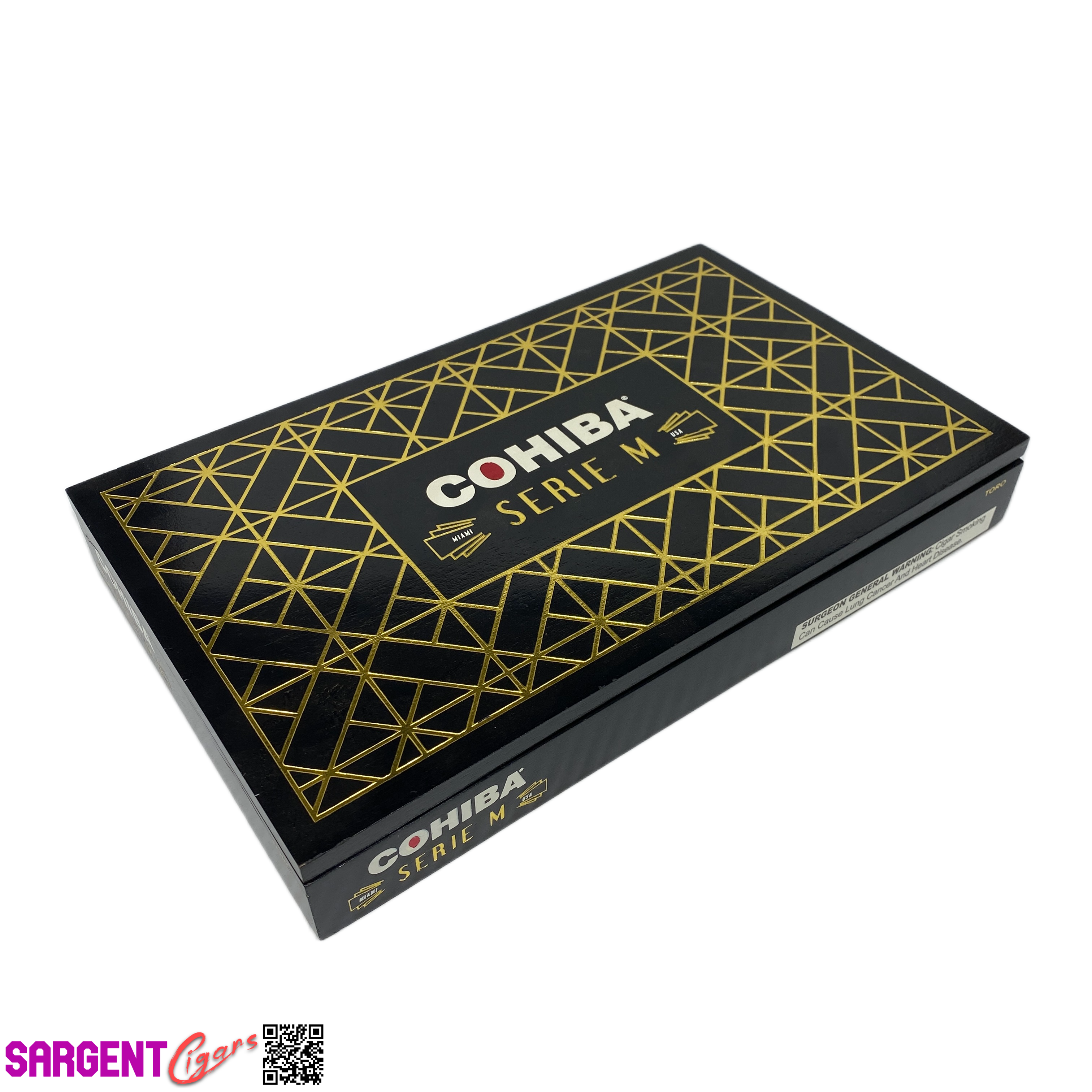 Cohiba Serie M Toro Empty Wooden Cigar Box 12.5x7.75x1.75